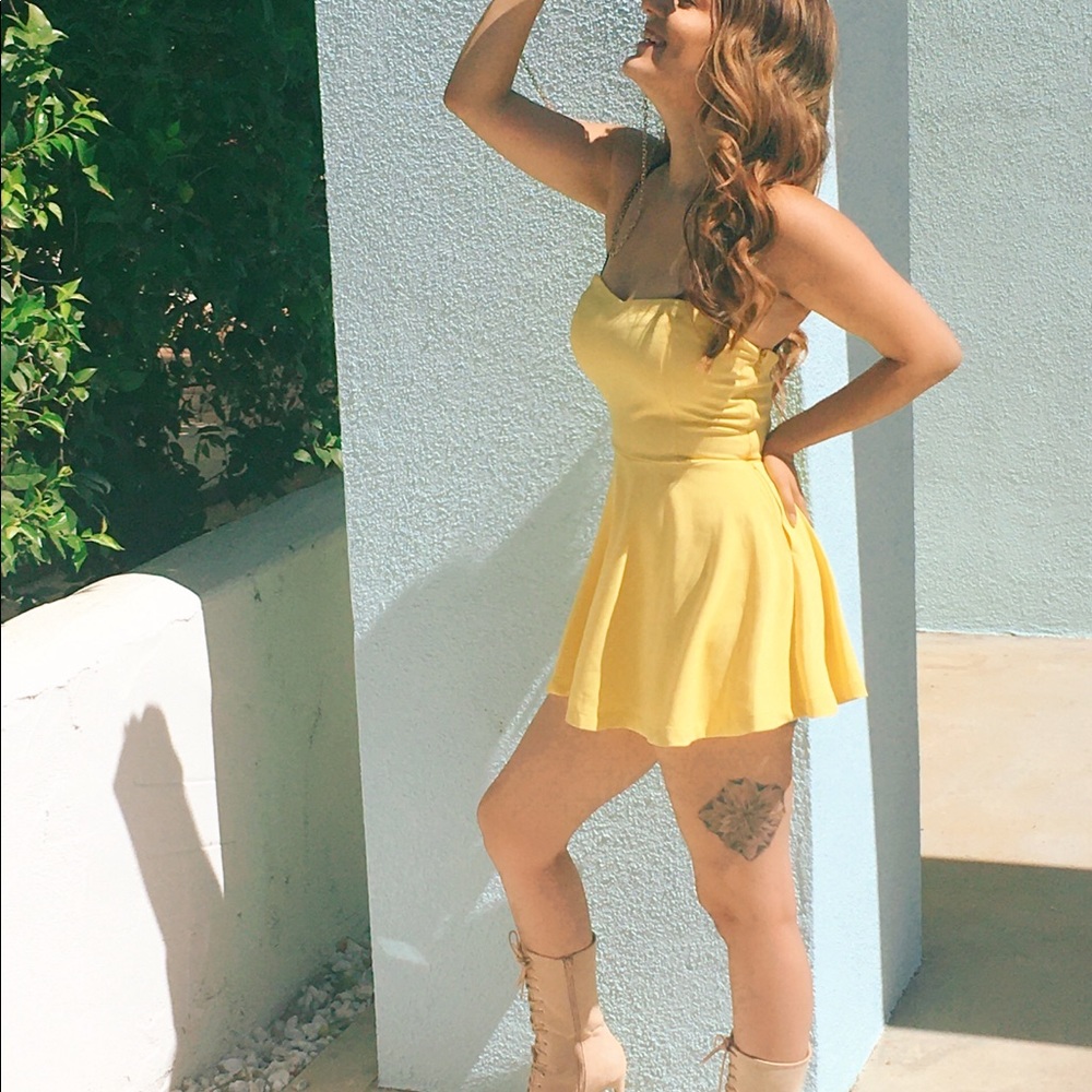 Yellow Romper